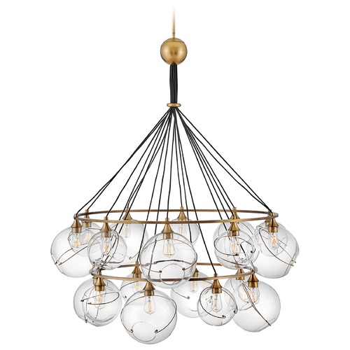 Skye Extra Large Chandelier in Heritage Brass by Hinkley Lighting