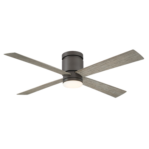 Fanimation Fans Kwartet 52-Inch LED CCT Fan in Matte Greige by Fanimation Fans FPS8553GR