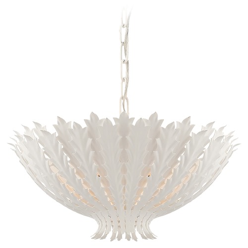 Aerin Hampton Medium Chandelier in Plaster White by Visual Comfort Signature