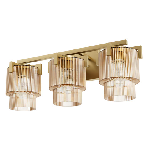 Hunter Fan Company Ontario Luxe Gold Bathroom Light