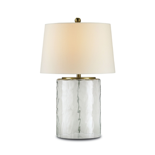 Oscar 25-Inch Table Lamp in Brass by Currey & Company