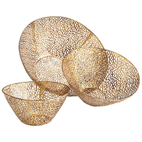 Sydne Antique Gold Bowl by Cyan Design