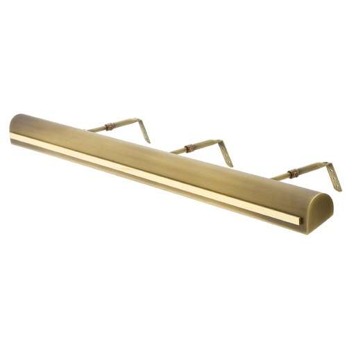 Traditional Mahogany Bronze & Antique Brass Picture Light by House of Troy Lighting