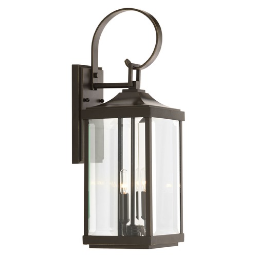 Gibbes Street Antique Bronze Outdoor Wall Light by Progress Lighting