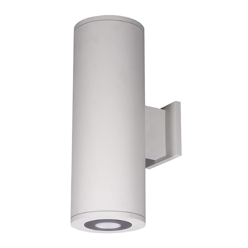 WAC Lighting 6-Inch White LED Ultra Narrow Tube Architectural Up and Down Wall Light 2700K 360LM DS-WD06-U27B-WT