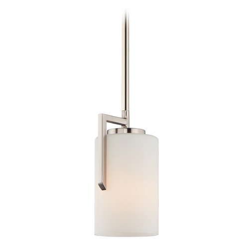 Dart Satin Nickel Mini Pendant by Maxim Lighting