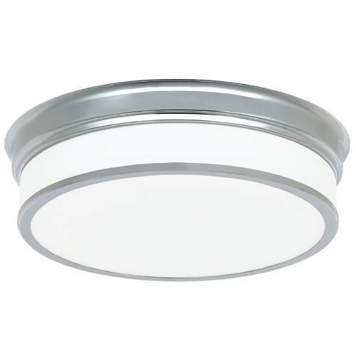 Navo Chrome LED Flush Mount by Matteo Lighting