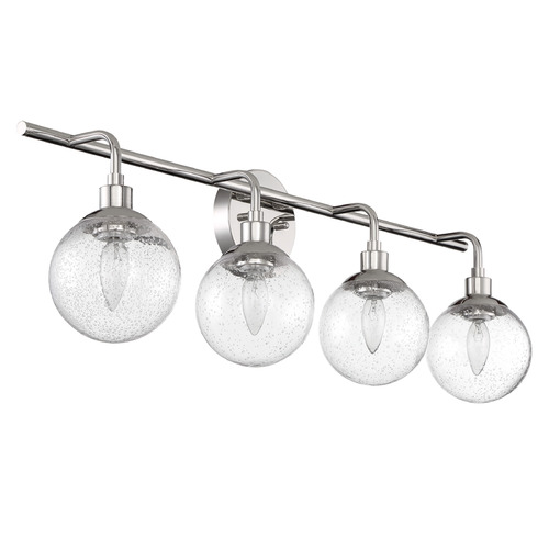 Que Chrome Bathroom Light by Craftmade Lighting