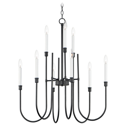 Maxim Lighting Tux Black Chandelier