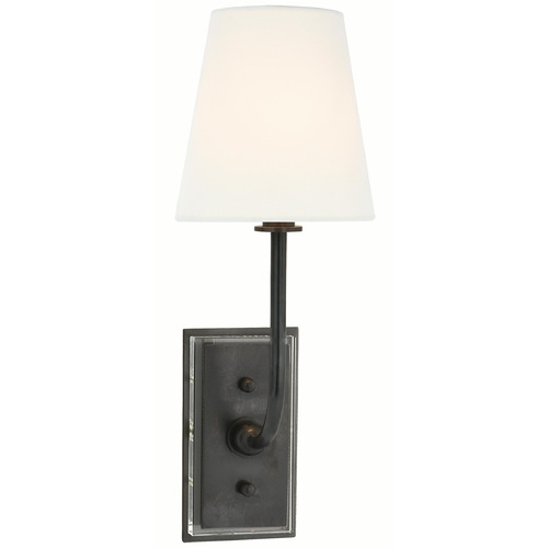 Visual Comfort Signature Collection Thomas O'brien Hulton Bronze Sconce
