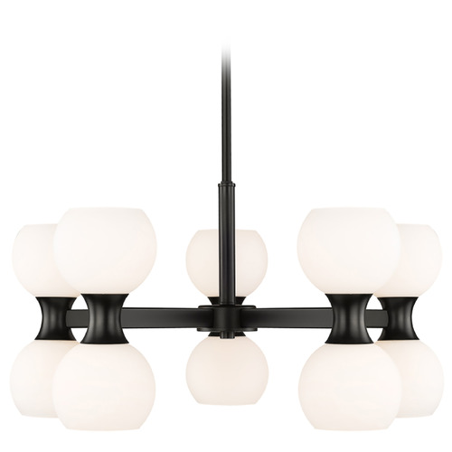 Z-Lite Artemis Matte Black Chandelier