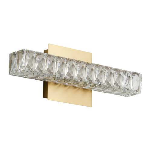 Oxygen Elan Aged Brass LED Sconce