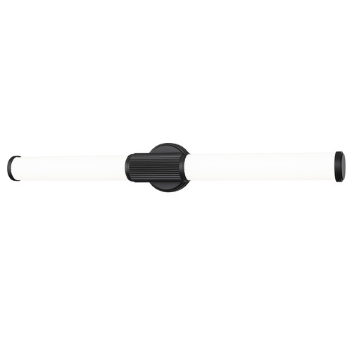 Z-Lite Z-Lite Solange Matte Black LED Vertical Bathroom Light 1021-32W-MB-LED