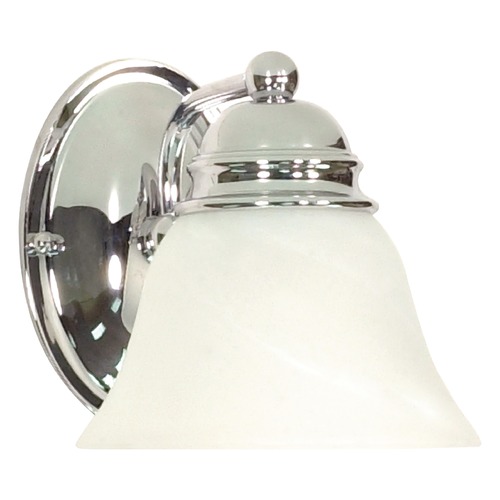 Empire 7-Inch Polished Chrome Sconce by Nuvo Lighting