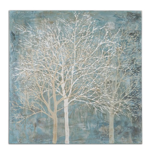 Muted Silhouette Canvas Art by Uttermost Lighting