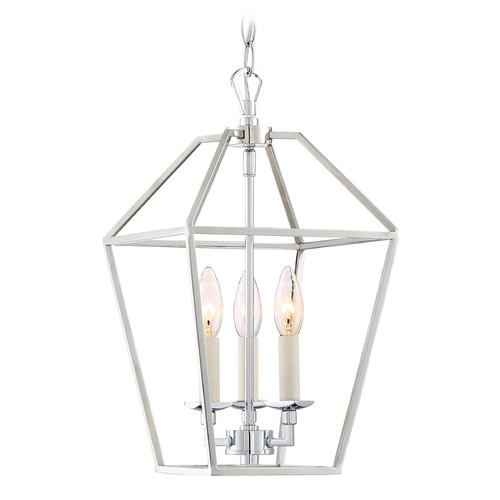Aviary Polished Nickel Mini Pendant by Quoizel Lighting