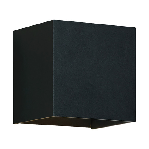 Visual Comfort Modern Collection Vex 5 3000K LED Outdoor Wall Light in Black by Visual Comfort Modern 700OWVEX9304BUNV