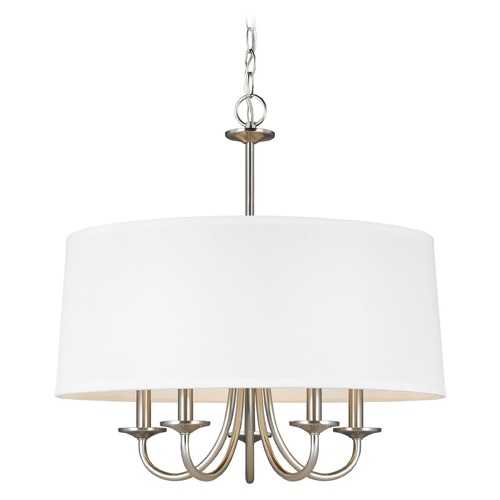 Generation Lighting Seville Brushed Nickel Chandelier by Generation Lighting 3320205-962