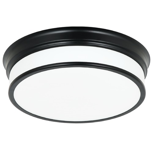 Matteo Lighting Navo Black LED Flush Mount by Matteo Lighting M15402BK