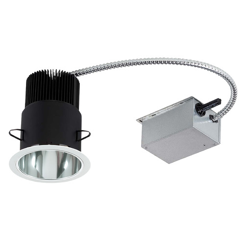 White & Chrome LED Recessed Kit by Eurofase Lighting