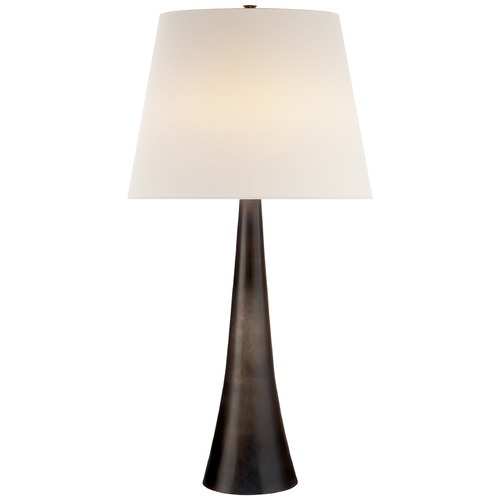 Aerin Dover Table Lamp in Aged Iron by Visual Comfort Signature