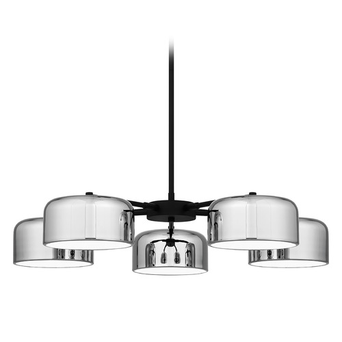 Quoizel Lighting Gabriel 32-Inch LED Chandelier in Matte Black by Quoizel Lighting PCGAB5031MBK