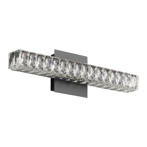 Oxygen Elan Black LED Bathroom Light