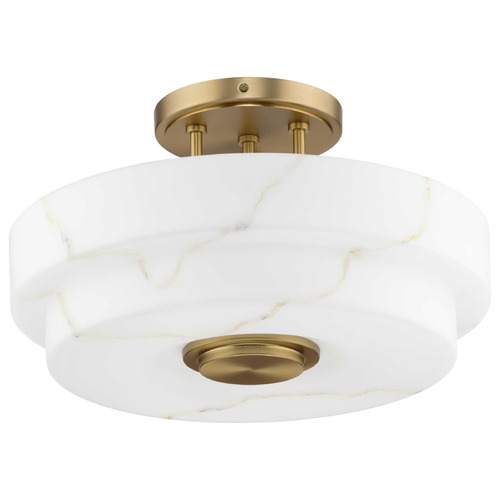 Progress Lighting Tosca Brushed Bronze Semi-Flushmount Light