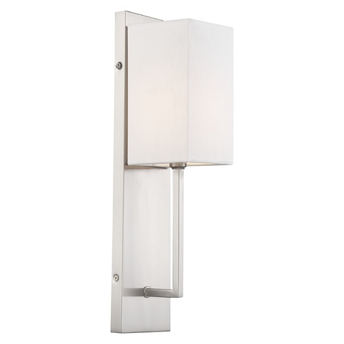 Nuvo Lighting Vesey Brushed Nickel Sconce by Nuvo Lighting 60/6691