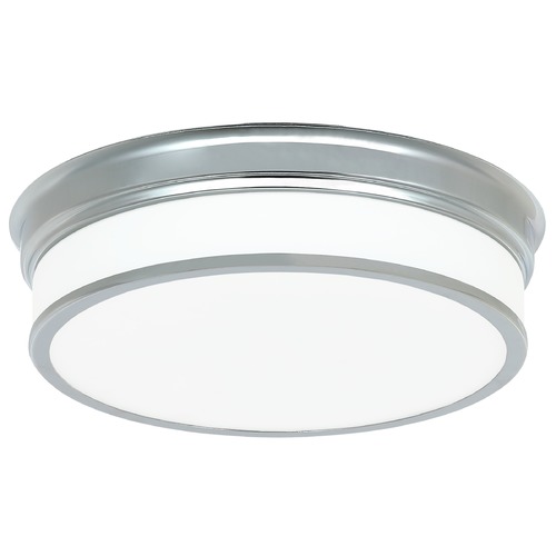 Navo Chrome LED Flush Mount by Matteo Lighting