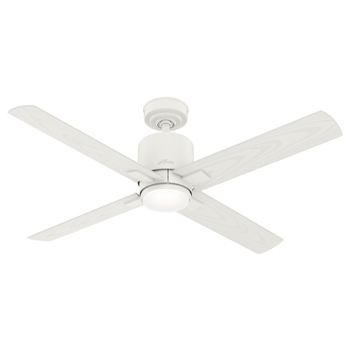 Hunter Fan Company 52-Inch Visalia Fan in Matte White by Hunter Fan Company 53430