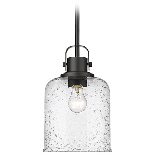 Kinsley Matte Black Mini Pendant by Z-Lite