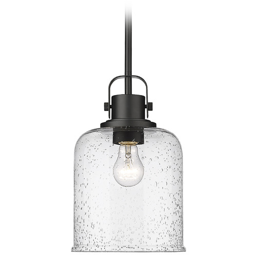 Z-Lite Kinsley Matte Black Mini Pendant by Z-Lite 340P8-MB