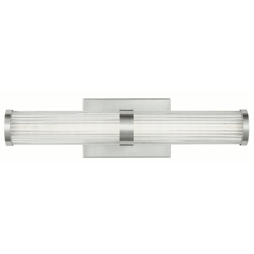 Visual Comfort Studio Collection Syden Brushed Nickel LED Vertical Bathroom Light