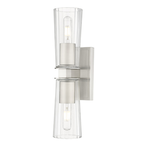 Z-Lite Z-Lite Titus Brushed Nickel Sconce 826-2S-BN