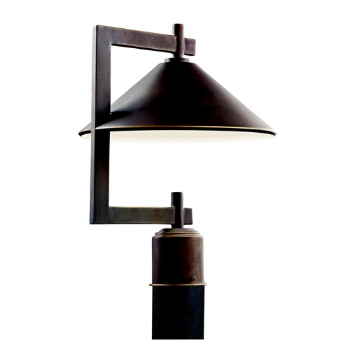 Kichler Lighting Ripley 16-Inch Post Light in Olde Bronze by Kichler Lighting 49063OZ