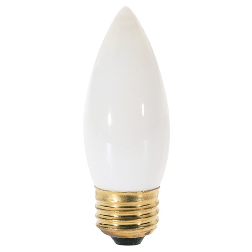 Satco Lighting Incandescent Flame Light Bulb Medium Base 120V by Satco S3238