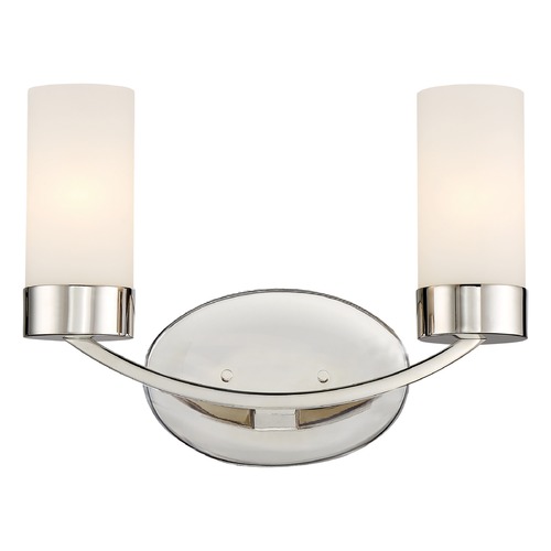 Nuvo Lighting Denver Polished Nickel Bathroom Light by Nuvo Lighting 60/6222