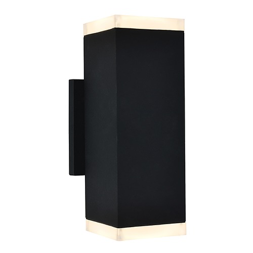 Black 10-Inch LED Outdoor Wall Light by Avenue Lighting