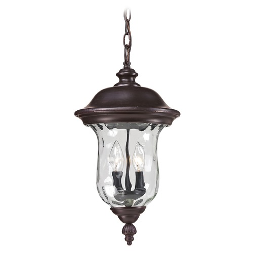 Z-Lite Armstrong Bronze Outdoor Hanging Light by Z-Lite 533CHM-RBRZ