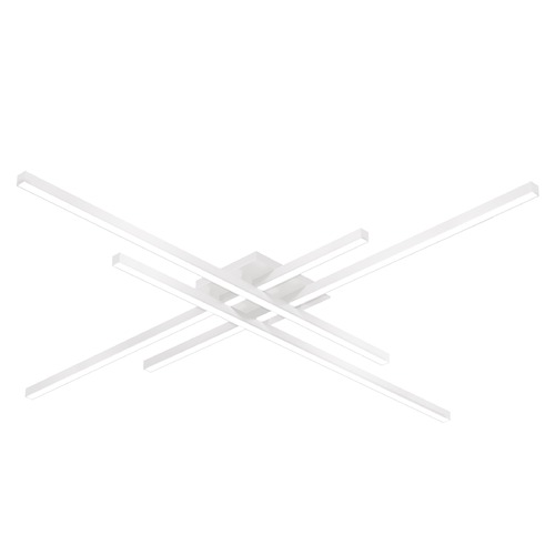 Vega Minor White LED Semi-Flush Mount by Kuzco Lighting