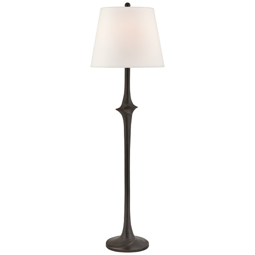 Visual Comfort Signature Collection Chapman & Myers Bates Floor Lamp in Aged Iron by Visual Comfort Signature CHA9712AIL