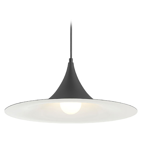 Access Lighting Costa Matte Black LED Pendant by Access Lighting 23785LEDDLP-MBL