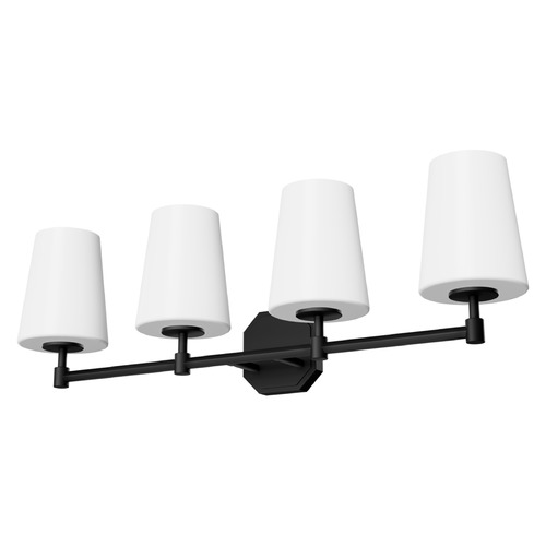 Hunter Fan Company Nolita Matte Black Bathroom Light