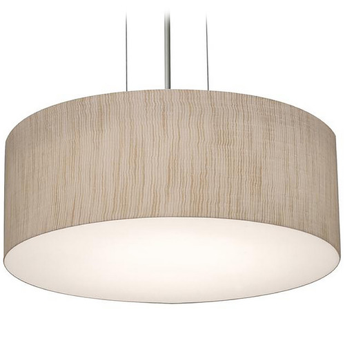 Afx Lighting Anton Black Pendant Light with Drum Shade