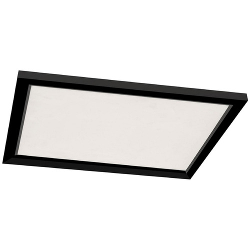 Afx Lighting Lugano Black LED Flushmount Light