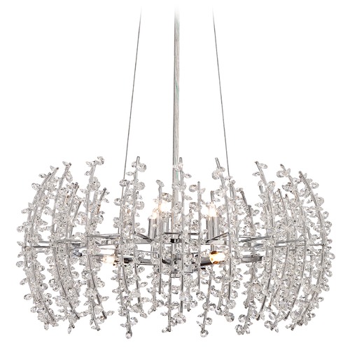 Quoizel Lighting Valla Polished Chrome Pendant by Quoizel Lighting VLA2820C