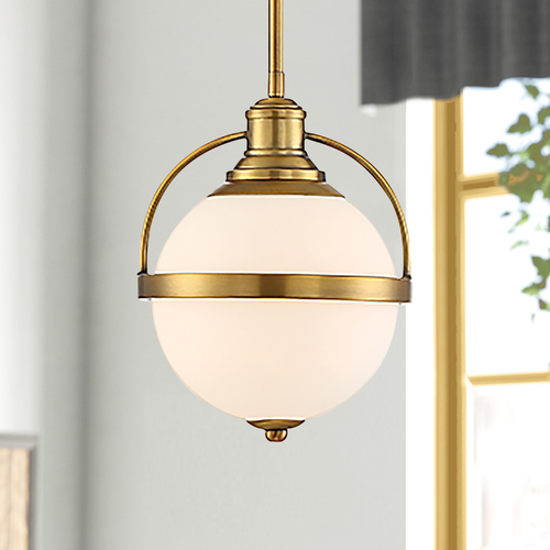 Westbourne Warm Brass Pendant by Savoy House