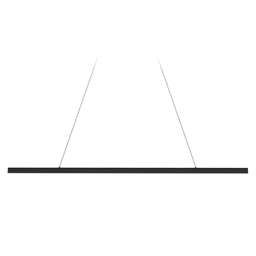 Visual Comfort Modern Collection Dessau 48-Inch 2CCT LED Linear Light in Black by Visual Comfort Modern 700LSDES48B-LED92730