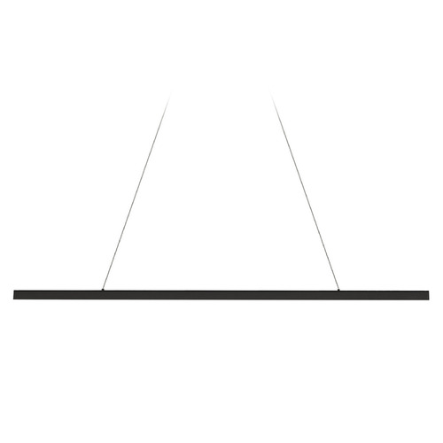 Dessau 48-Inch 2CCT LED Linear Light in Black by Visual Comfort Modern